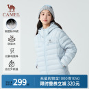 连帽保暖男女外套7002 骆驼轻羽羽绒服 2025新款 户外轻薄时尚
