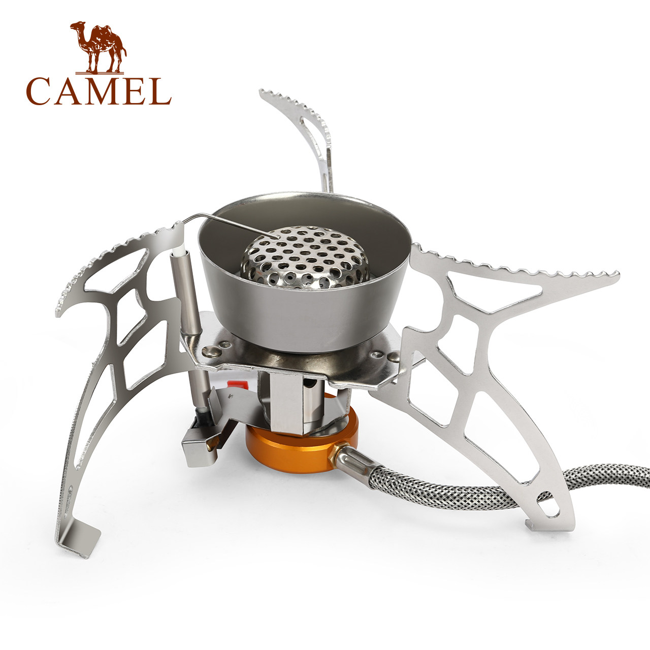 【非卖品】户外野营气炉防风野外便携式可折叠炉头炊Camel/骆驼