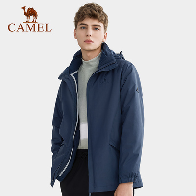 【非卖品】户外冲锋衣男女潮牌塔丝隆外壳防水三合一可拆卸两件套