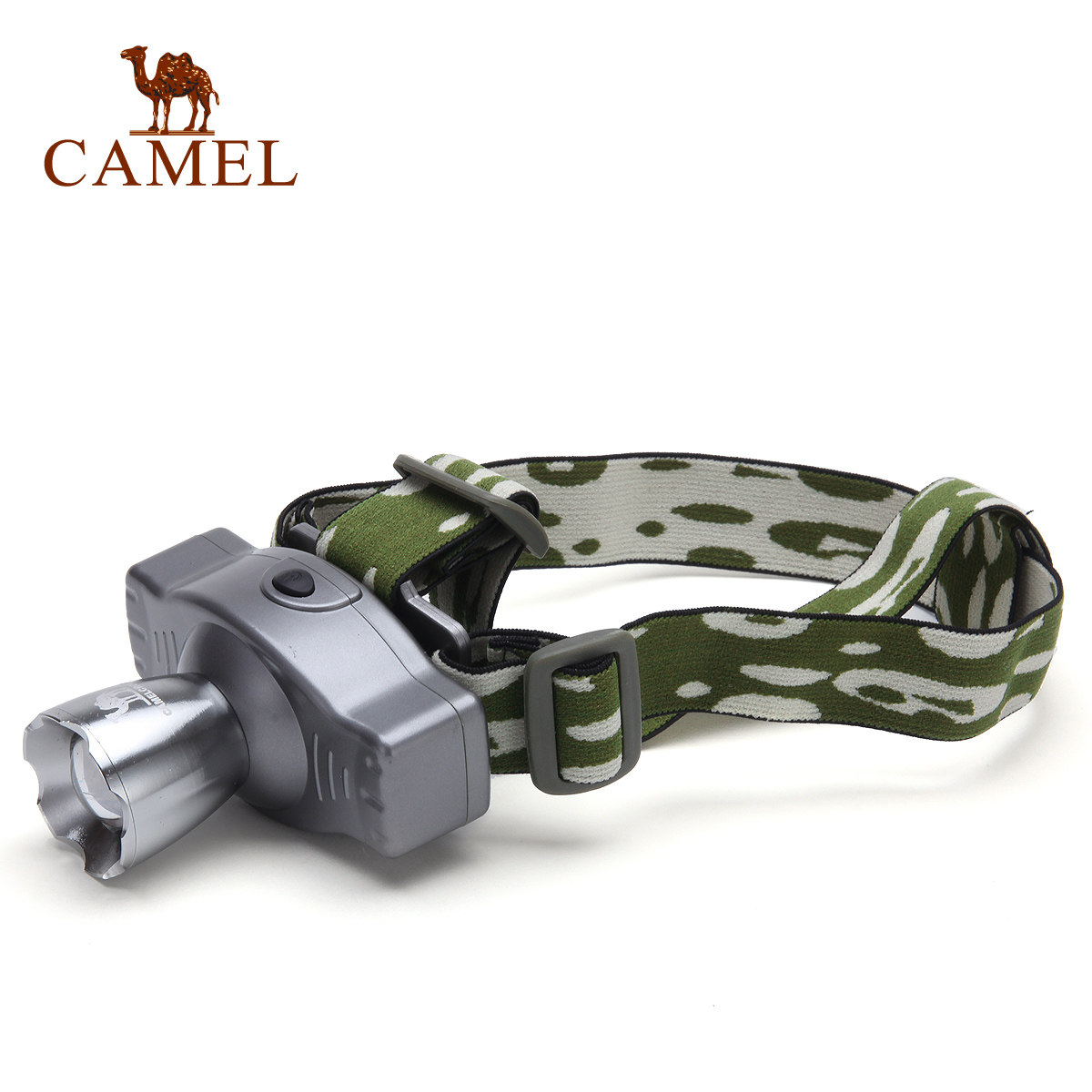 【非卖品】骆驼户外 探照灯 野营头灯 强光防水 可充电头灯