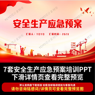 企业员工安全生产应急预案演练培训PPT预案编制内容宣传教育实施