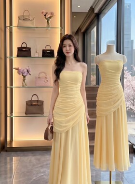AcuDA魅力磁场性感绝美吊带连衣裙收腰显瘦长裙约会生日轻礼服裙