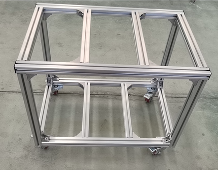 4040工业铝型材铝合金型材40铝材定做机器框架鱼缸架子支架工作台