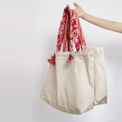 大丝巾仿棉麻包出口布包大单肩包