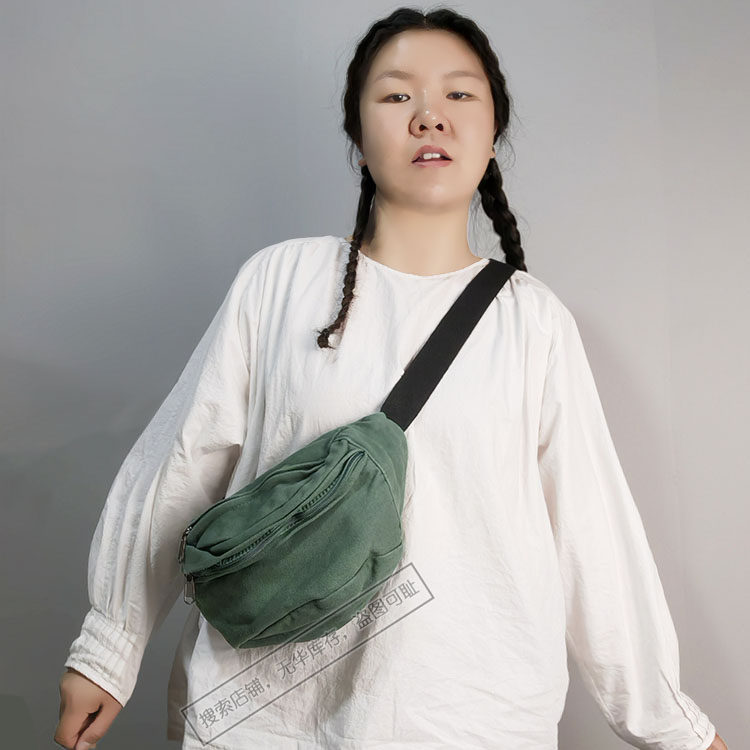 （水洗棉帆布）时尚简约休闲小胸包单肩斜挎包多功能男士腰包女包,箱包皮具/热销女包/男包,胸包,淘宝优惠券,粉丝福利购,淘宝优惠卷