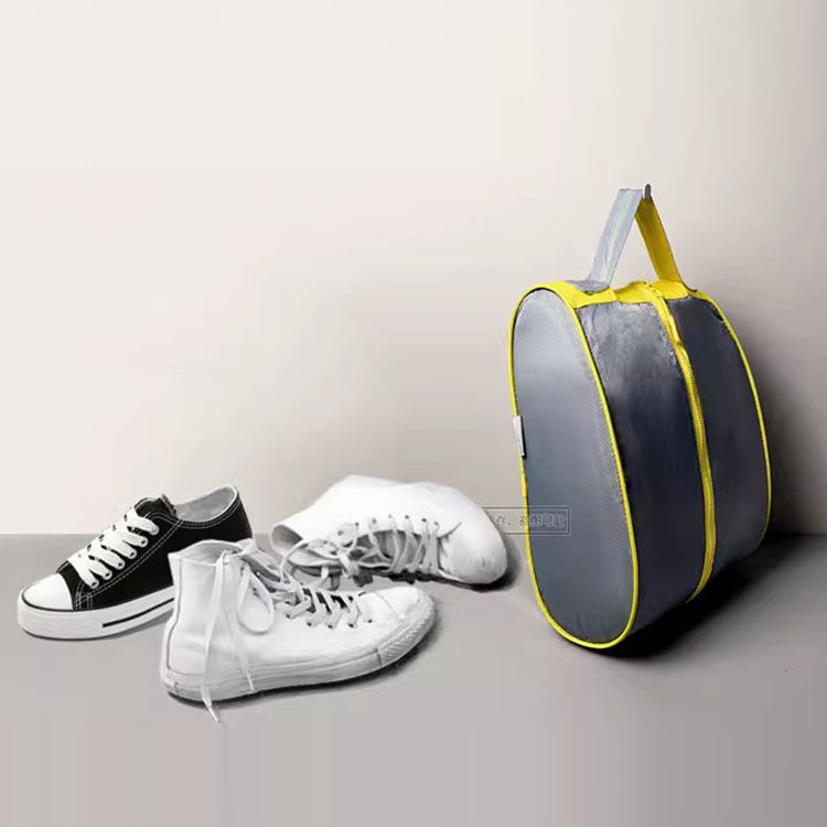 （出口库存--质量超好）简约拼色大容量鞋子收纳包鞋靴罩整理鞋袋