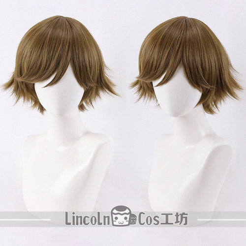 LINCOLN +女神异闻录3P3R+天田乾 硅胶仿真头皮顶 COSPLAY假发