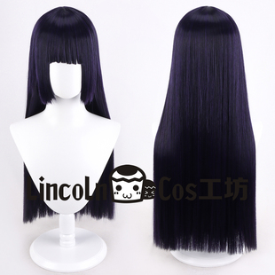 LINCOLN我的妹妹不可能这么可爱 俺妹 五更琉璃 黑猫cos假发 黑紫