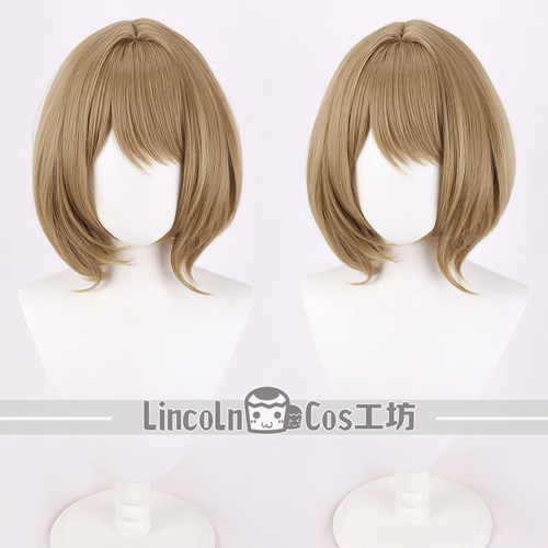 LINCOLN 生化危机4 阿什莉·格拉汉姆 COS假发 螳螂窝侧分波波头