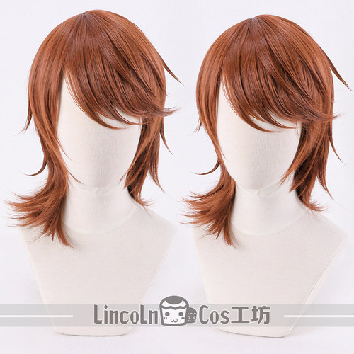 LINCOLN +女神异闻录3P3R+岳羽由加莉 COSPLAY假发 侧头皮顶