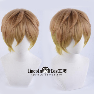 【LINCOLN】王室教师海涅 cos假发 布鲁诺cosplay假发 收脸 渐变