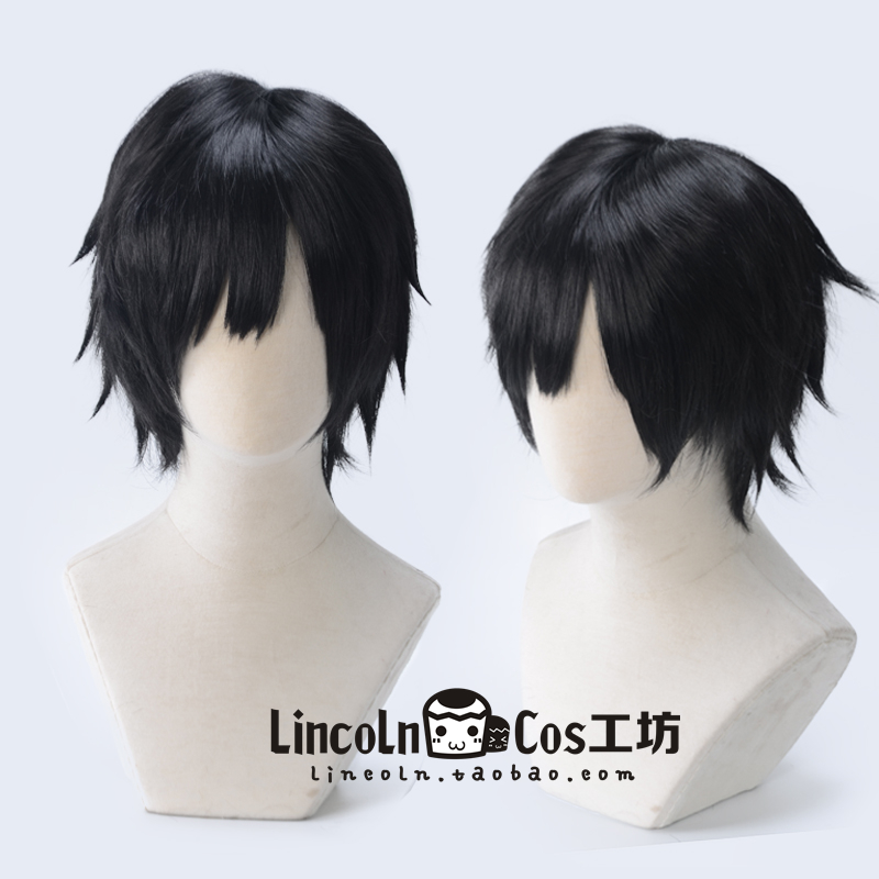 国家队反翘cos假发短发