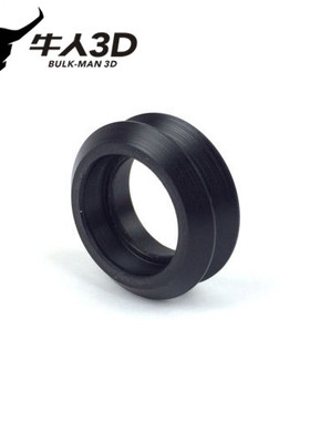 Openbuilds 黑色双V轮 3D打印机黑色双V轮  雕刻机黑色双V轮