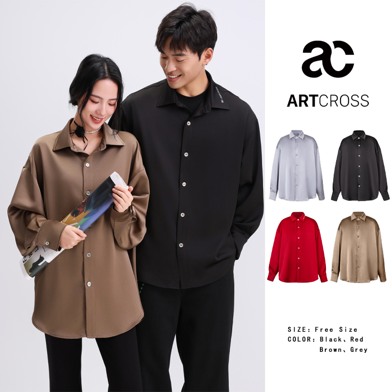 【ARTCROSS】李昊同款-潮牌高级设计感衬衫外套