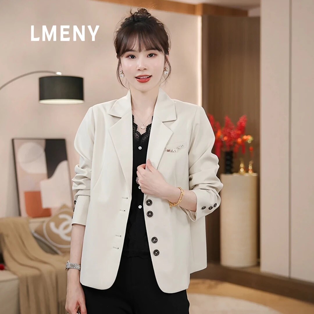 翻驳领西装女2026春季新款时尚