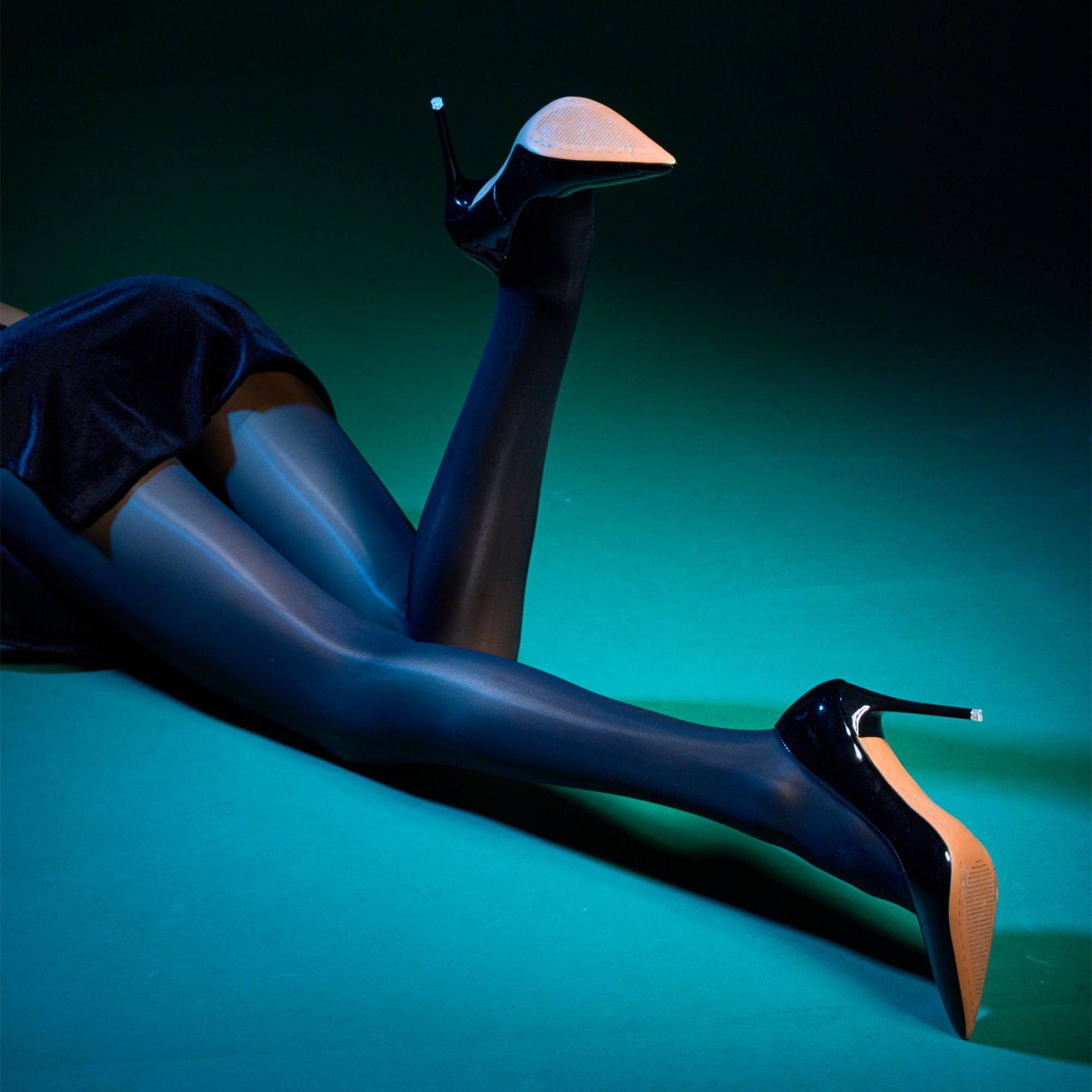 20d油亮丝袜超薄灰色咖色纯欲性感黑丝夜店辣妹连裤袜开档丝袜