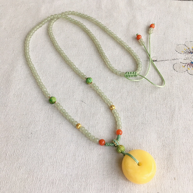 通用新鲜出炉天然和田玉4mm