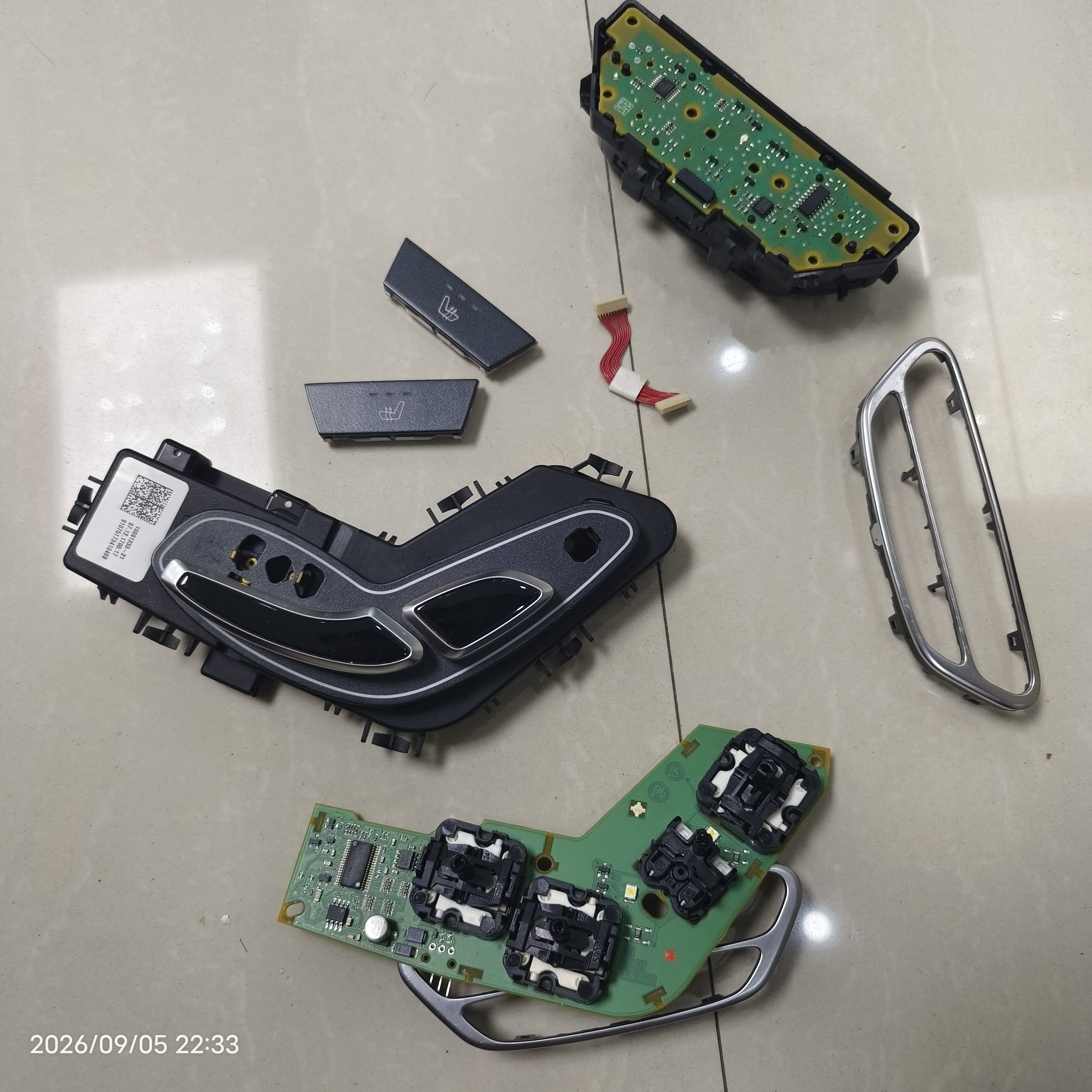 适用于奔驰s级w222座椅开关座椅及附件
