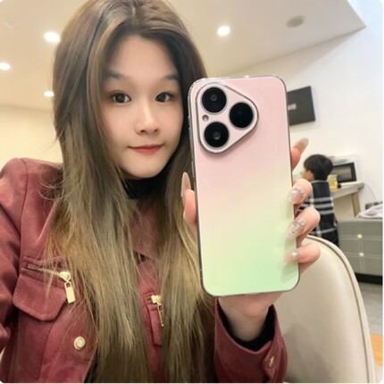 适用HUAWEI华为Pura90ProMax手机壳Pura70/80Pro+Mate60/70/80Pro+防摔镜头膜亮面琉璃商务玻璃款网红保护套