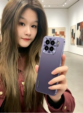 适用小米xiaomi12/13/14/15/17ProMaxUltra手机壳暗紫色金属漆防摔全包镜头膜保护套商务简约高端全包边外壳