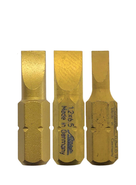 德国ATHLET双重镀钛1/4一字平头十字螺丝批刀咀改锥头PH 1 2 3