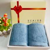 UCHINO内野美好生活系列纯棉毛巾全棉面巾家用团购礼品伴手礼