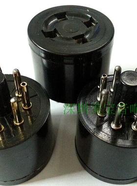 电木8脚转4脚GZS8-S4 适 5Z3/WE274A/80转5U4G/5Z4P/WE274B电子管