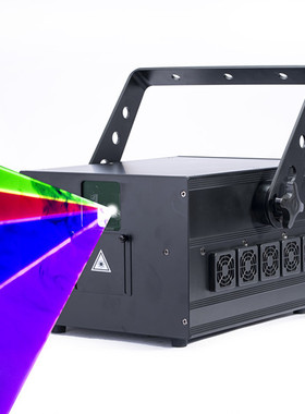 大功率全彩5W10W动画激光灯RGB舞台激光灯软件镭射灯酒吧ILDA SD