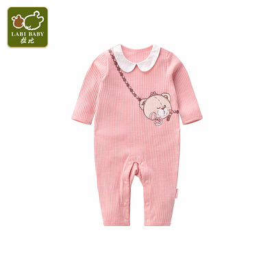 新生儿四季纯棉家居服婴儿连体衣