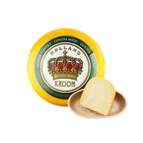 包邮皇冠车轮黄波奶酪芝士 真空装荷兰进口即食搭配红酒