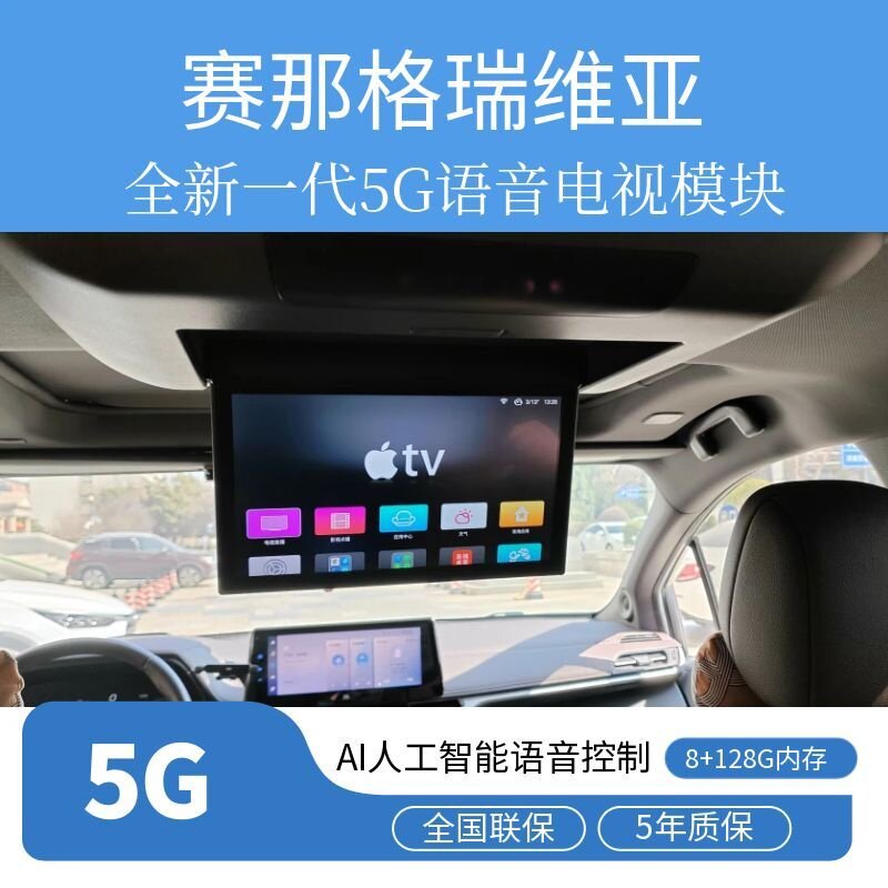 赛那格瑞维亚专用车载安卓5G后排娱乐电视升级模块手机投屏