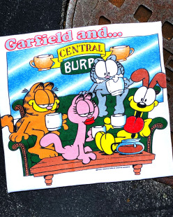 Show加菲猫 学生好物推荐 Garfield 老友记动漫短袖 The T恤潮牌