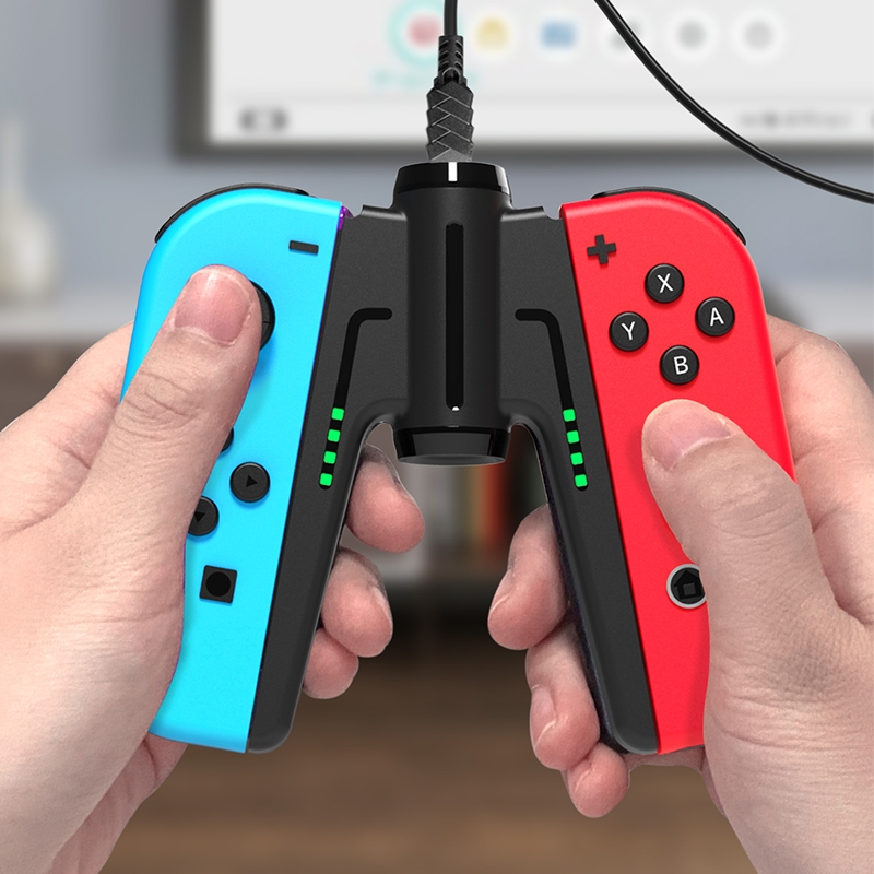 Switchjoycon手柄充电握把