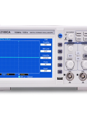 美创数字示波器双通道100MHZ数字存储示波器彩色示波器7寸屏幕数