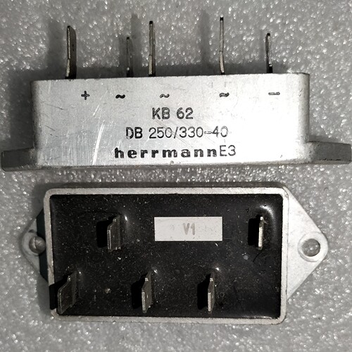 KB62 DB 250/330-40 herrmann进口三相整流器 包好用