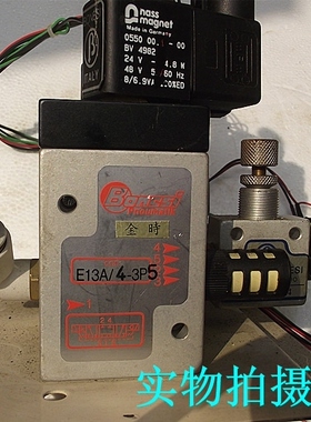 原装正品意大利进口BONCSI电磁阀E13A/4/3P5BONESI DMRL 50/4