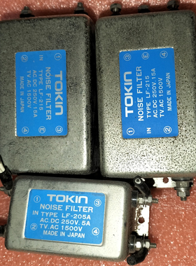 LF-205A LF-215A二手日本TOKIN噪音滤波器电源滤波器