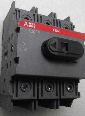 OT100F3 ABB原装正品 6000VAC 100A/3P进口隔离开关  三极 特价