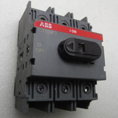 OT100F3 ABB原装正品 6000VAC 100A/3P进口隔离开关  三极 特价