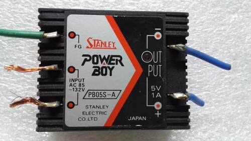 PB05S-A  日本STANLEY POWER BOY模块电源5V1A现货实物拍摄