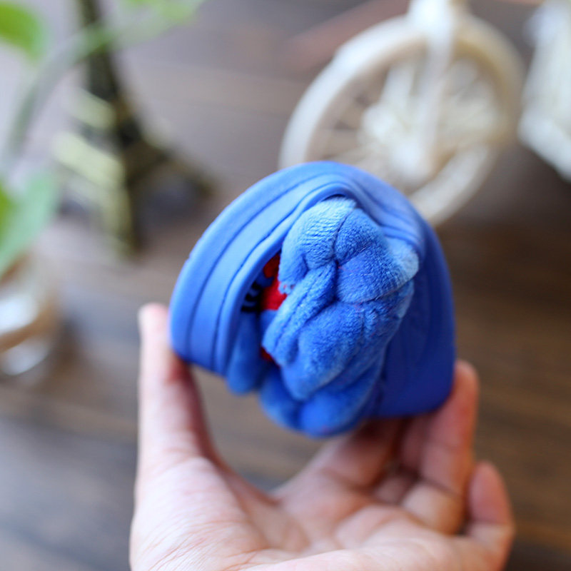 Pantoufles enfants en suède pour hiver - semelle plastique - Ref 1008308 Image 4