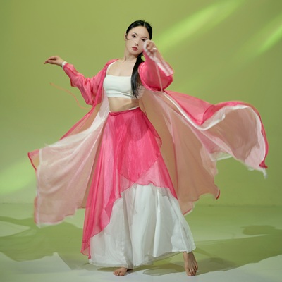 新国风古典舞飘逸练功拍摄舞蹈服