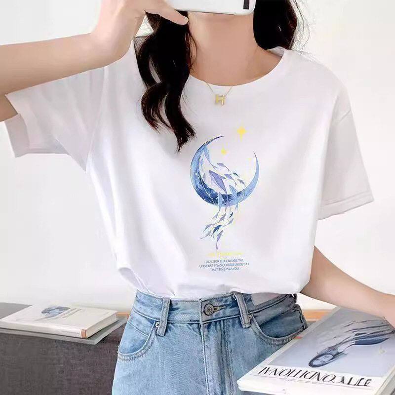 大码女装纯棉短袖女t恤夏2026新款爆款设计感小众上衣女高级感