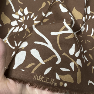 日本小纹工房纯棉高密府绸幅宽112cm衬衫 半米 厚度一米130克19元