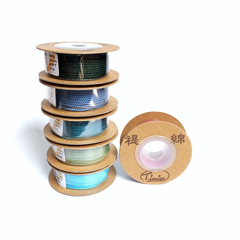 842禔棉线缇棉线曼波线无弹力diy文玩星月菩提标签2.0实测1.5mm