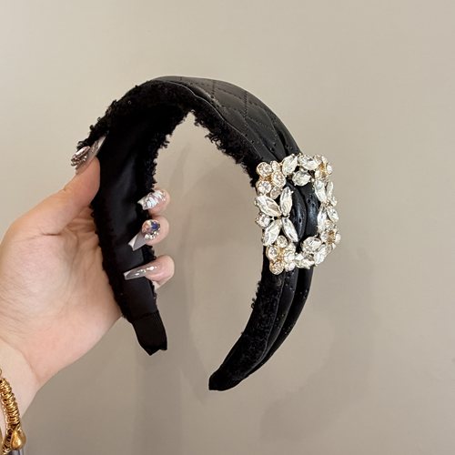 韩版发箍丝绒蝴蝶结雪花发箍头箍发卡女发饰品重工合集