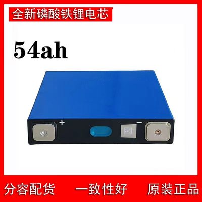全新A正品3.2V54AH国轩磷酸铁锂大单体电芯外卖电动车储能动力池