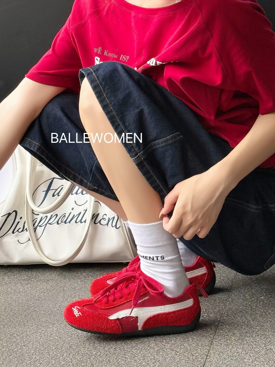 专柜正品白丽女人2025新款商场同款牛反绒皮圆头系带休闲鞋德训鞋