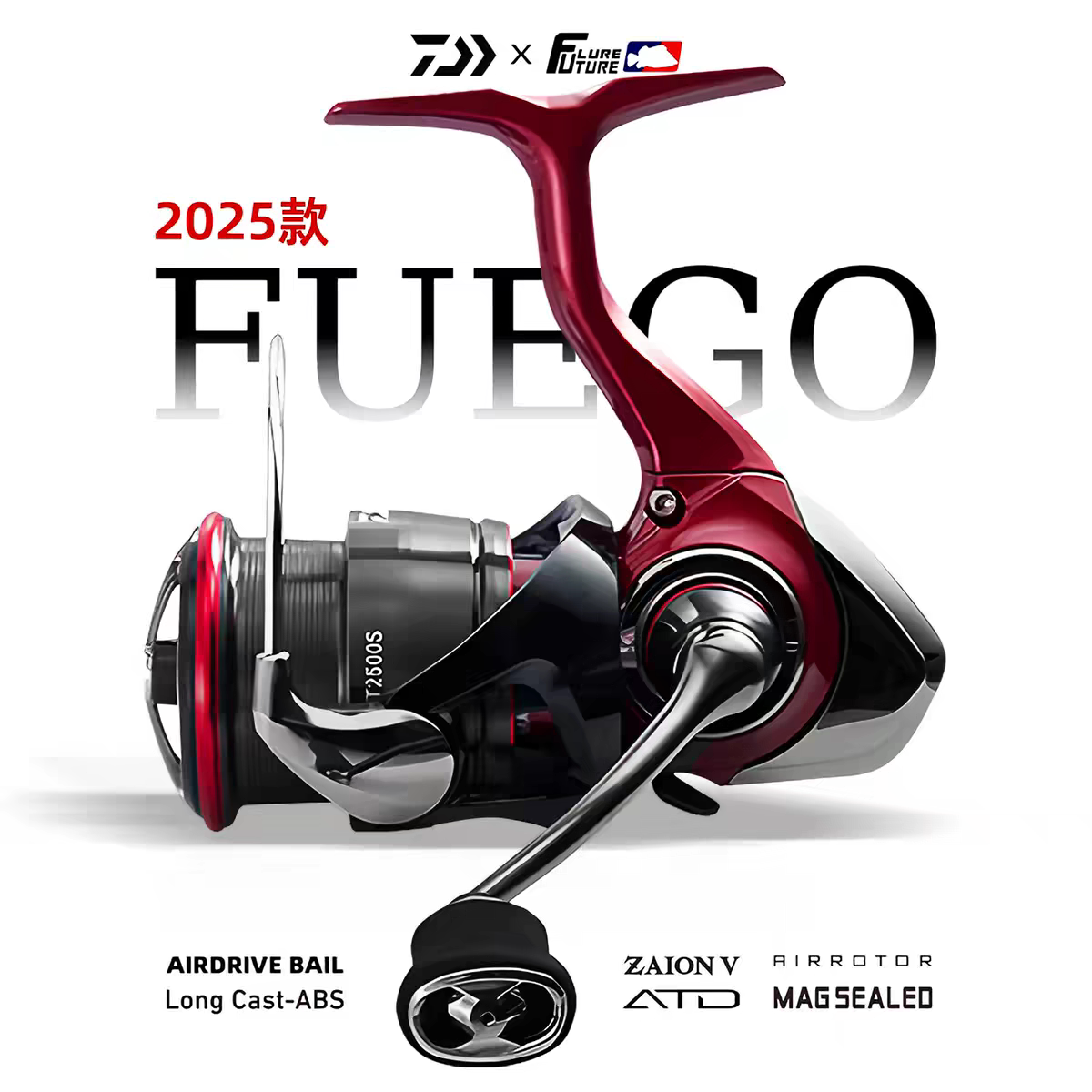25款达瓦DAIWA FUEGO CS LT飞鸽纺车轮淡水海钓矶钓路亚轮远投轮 - 实物图
