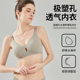 孕妇哺乳文胸夏舒适高弹薄款 无痕吸汗透气单手可调节产后哺乳内衣